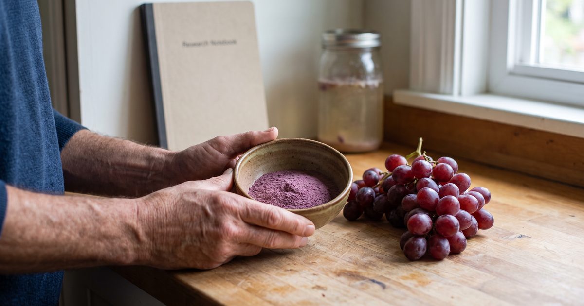Daily Grape Powder Reshapes Gut Microbiome in Crohn's Patients, Pilot Study Finds
