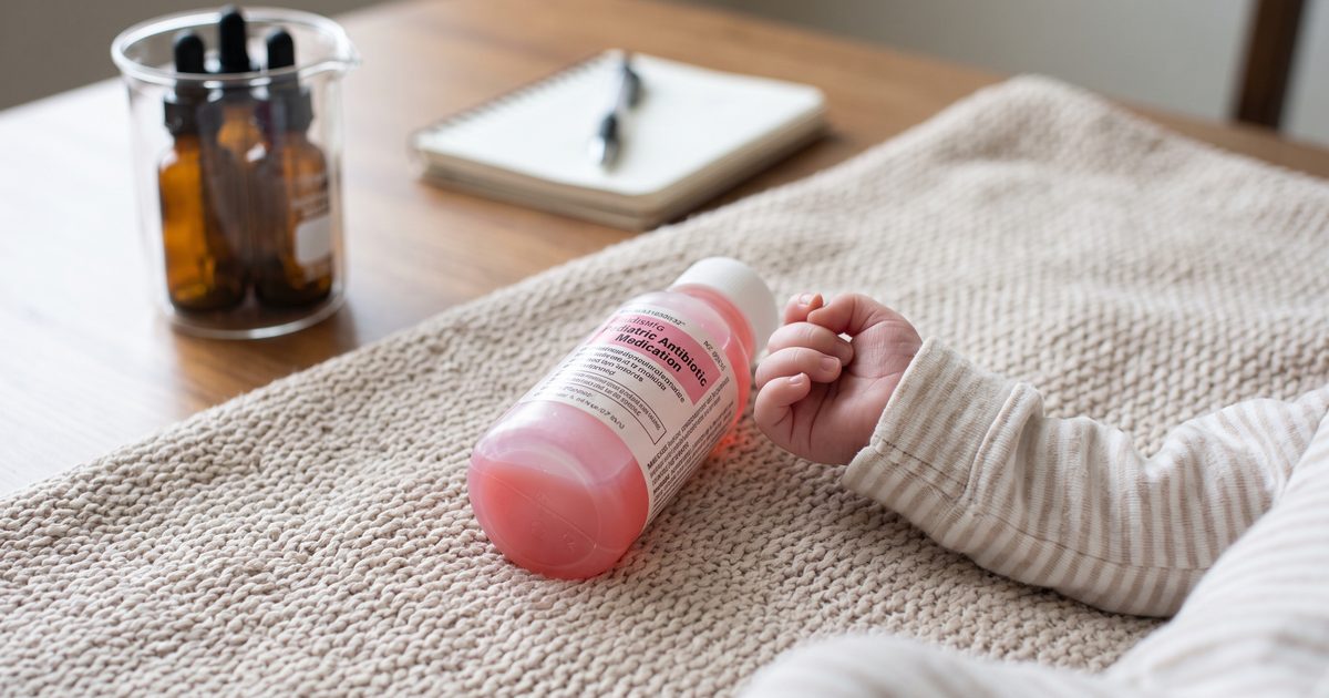Antibiotics in a Baby's First Month Quadruple Food Allergy Odds, Study Finds