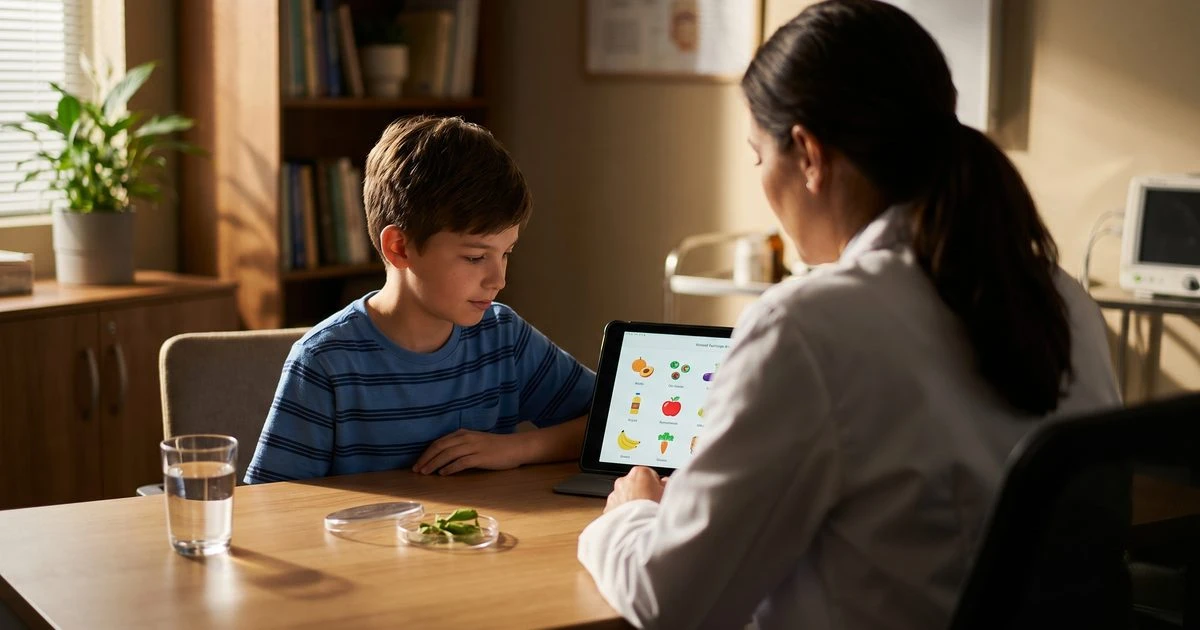 A Simple Diet Score Predicts Fatty Liver Risk in Overweight Kids